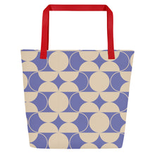 Load image into Gallery viewer, MOD GEO All-Over Print Large Tote Bag
