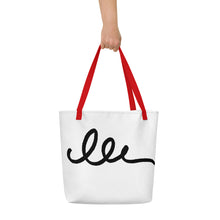 Load image into Gallery viewer, SIGNATURE All-Over Print Large Tote Bag
