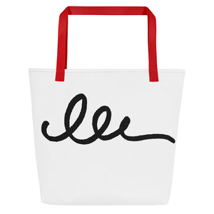 SIGNATURE All-Over Print Large Tote Bag