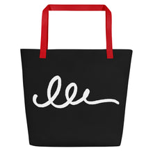 Load image into Gallery viewer, SIGNATURE All-Over Print Large Tote Bag
