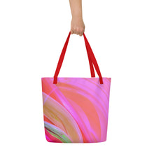 Load image into Gallery viewer, VIBRANT All-Over Print Large Tote Bag
