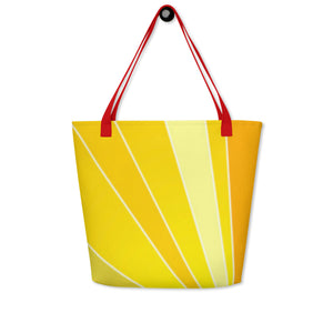 SUNRISE All-Over Print Large Tote Bag