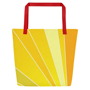 SUNRISE All-Over Print Large Tote Bag