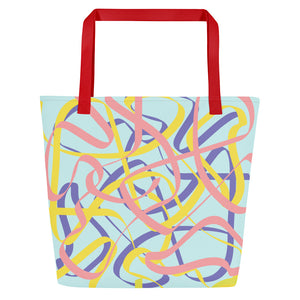 CELEBRATE THE DAY Large Tote Bag