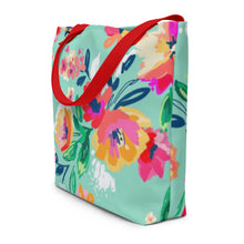 Load image into Gallery viewer, ESTEE All-Over Print Large Tote Bag
