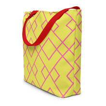 Load image into Gallery viewer, NATALIE All-Over Print Large Tote Bag
