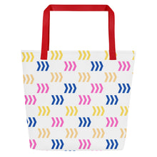 Load image into Gallery viewer, ARROWS All-Over Print Large Tote Bag
