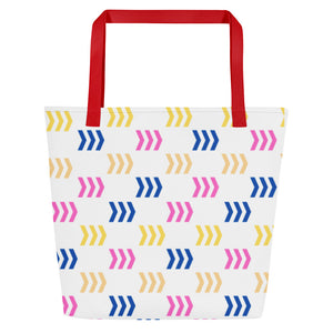 ARROWS All-Over Print Large Tote Bag