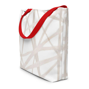 BASTION All-Over Print Large Tote Bag