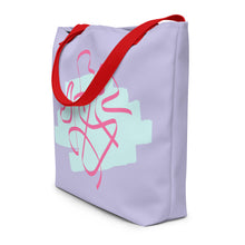 Load image into Gallery viewer, MIA All-Over Print Large Tote Bag
