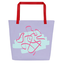 Load image into Gallery viewer, MIA All-Over Print Large Tote Bag
