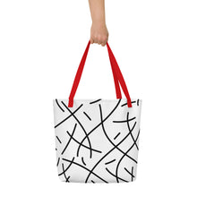 Load image into Gallery viewer, VOGUE All-Over Print Large Tote Bag
