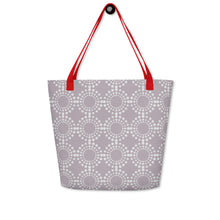 Load image into Gallery viewer, MODERN CIRCLES All-Over Print Large Tote Bag
