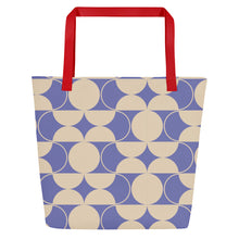 Load image into Gallery viewer, MOD GEO All-Over Print Large Tote Bag
