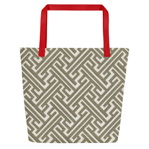 ADARA All-Over Print Large Tote Bag