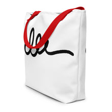 Load image into Gallery viewer, SIGNATURE All-Over Print Large Tote Bag
