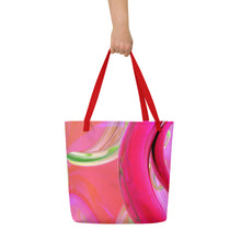 Load image into Gallery viewer, VIBRANT All-Over Print Large Tote Bag
