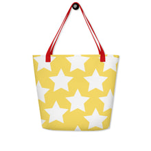 Load image into Gallery viewer, STARS All-Over Print Large Tote Bag
