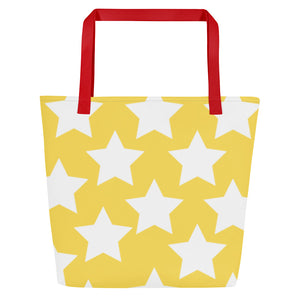 STARS All-Over Print Large Tote Bag