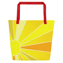 Load image into Gallery viewer, SUNRISE All-Over Print Large Tote Bag
