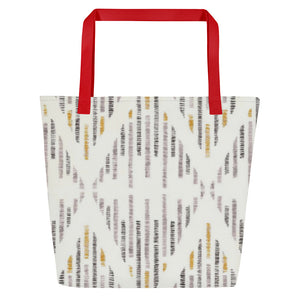 BOHO All-Over Print Large Tote Bag