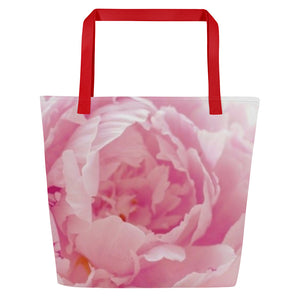 ROSE All-Over Print Large Tote Bag