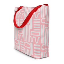 Load image into Gallery viewer, METRO All-Over Print Large Tote Bag
