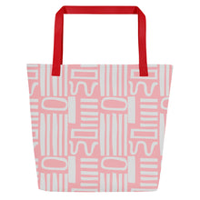 Load image into Gallery viewer, METRO All-Over Print Large Tote Bag
