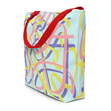 Load image into Gallery viewer, CELEBRATE THE DAY Large Tote Bag
