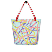 Load image into Gallery viewer, CELEBRATE THE DAY Large Tote Bag
