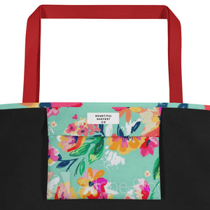 ESTEE All-Over Print Large Tote Bag