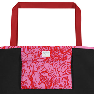 THE ROSE All-Over Print Large Tote Bag