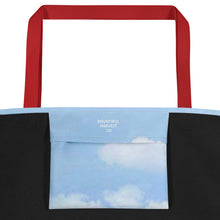 Load image into Gallery viewer, BLUE SKIES All-Over Print Large Tote Bag
