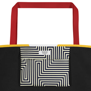 MODERN ART All-Over Print Large Tote Bag