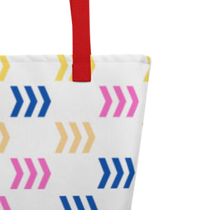 ARROWS All-Over Print Large Tote Bag