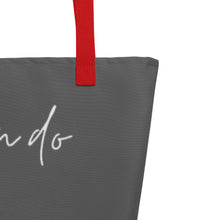 Load image into Gallery viewer, YOU CAN DO ALL THINGS All-Over Print Large Tote Bag
