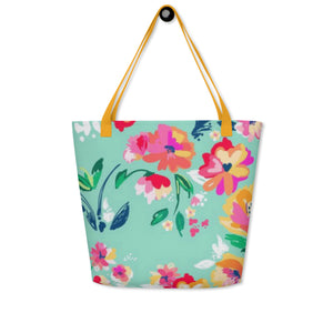 ESTEE All-Over Print Large Tote Bag