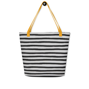 EURO All-Over Print Large Tote Bag