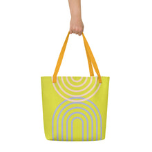 Load image into Gallery viewer, METRO All-Over Print Large Tote Bag
