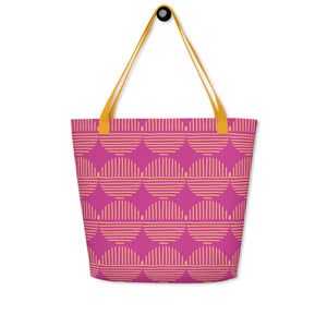 SOHO All-Over Print Large Tote Bag