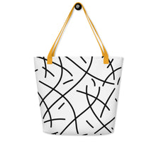 Load image into Gallery viewer, VOGUE All-Over Print Large Tote Bag
