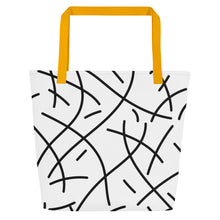 Load image into Gallery viewer, VOGUE All-Over Print Large Tote Bag
