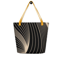 Load image into Gallery viewer, MODERN WAVE All-Over Print Large Tote Bag
