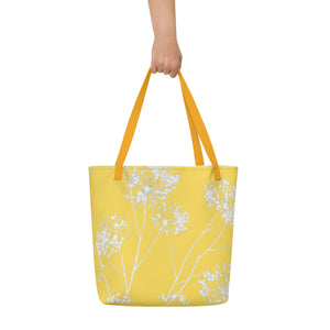 COASTAL All-Over Print Large Tote Bag