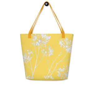 COASTAL All-Over Print Large Tote Bag