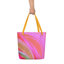 Load image into Gallery viewer, VIBRANT All-Over Print Large Tote Bag
