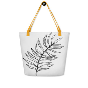 PALM All-Over Print Large Tote Bag