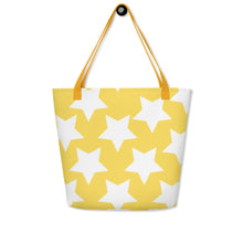 Load image into Gallery viewer, STARS All-Over Print Large Tote Bag
