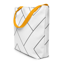 Load image into Gallery viewer, MODERN LINES All-Over Print Large Tote Bag
