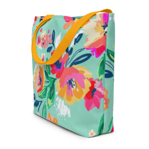 ESTEE All-Over Print Large Tote Bag